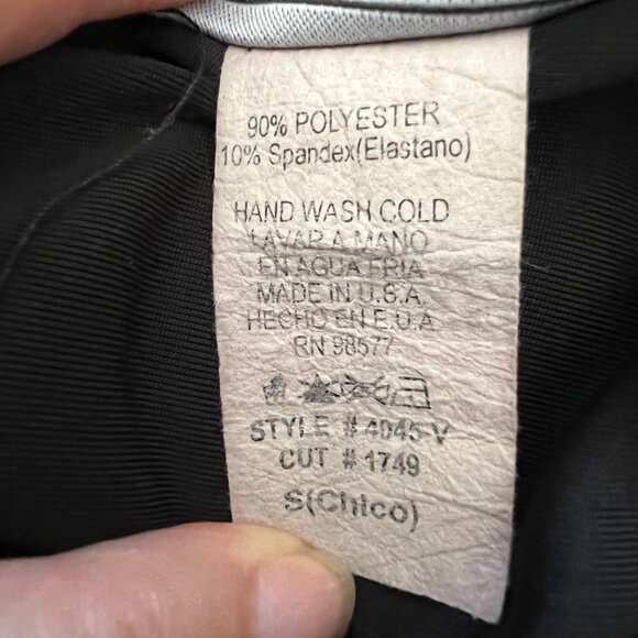 Exit of California Women's Size S Stretch Black Velvet Side Slit Maxi Skirt - Picture 9 of 9